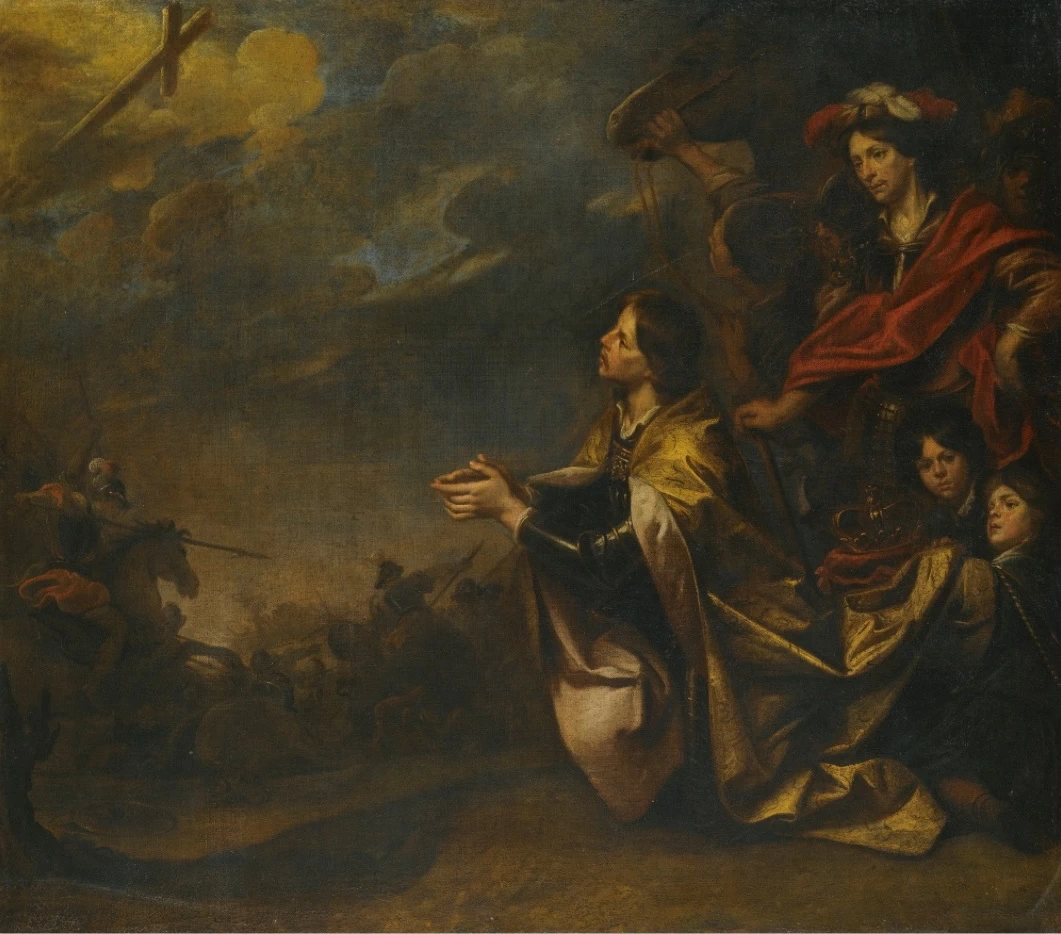 La visione della Croce dell'imperatore Costantino prima della battaglia di Ponte Milvio